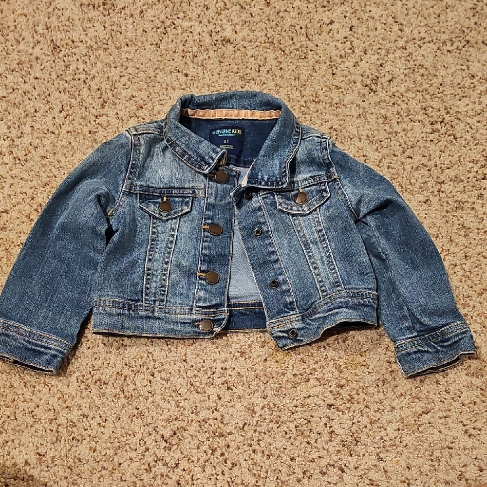 Classic Blue Denim Jacket for Kids